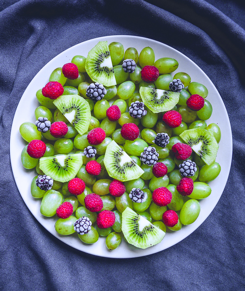 Grape & Kiwi Fruit Platter
